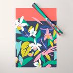 Orchid Jungle   Wrapping Paper Gallery Image 1