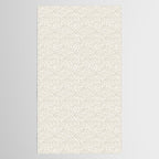 Beige Ditsy Toile Floral Tablecloth Gallery Image 2