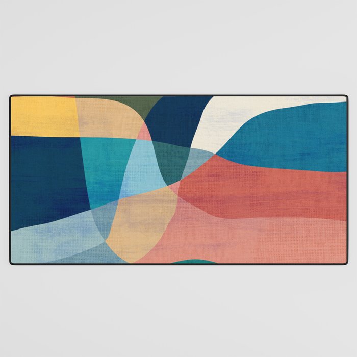 Waterfall and forest Desk Mat Gallery Image 3