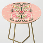  Folk Butterflies -Peach Side Table Gallery Image 2