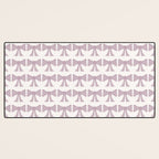 Vintage Bows IX Lavender Purple Desk Mat Gallery Image 3