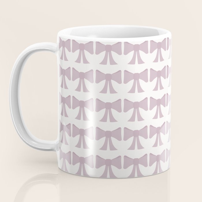 Vintage Bows IX Lavender Purple Coffee Mug Gallery Image 3