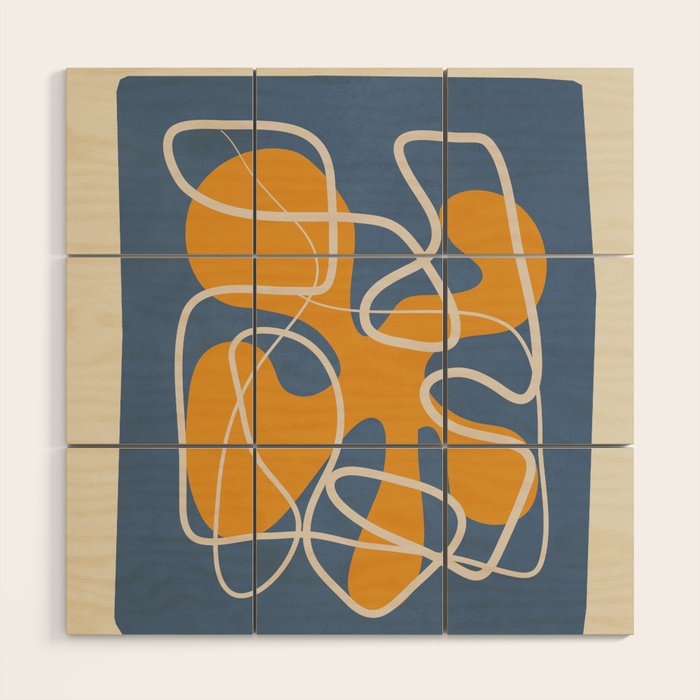 Spatial elegance Wood Wall Art Gallery Image 1