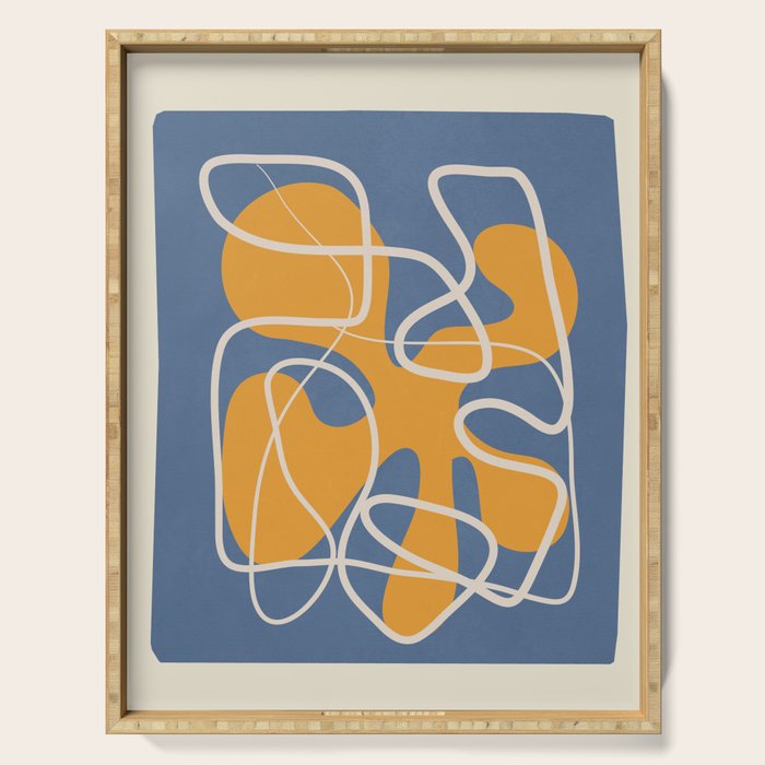 Spatial elegance Serving Tray Gallery Image 1