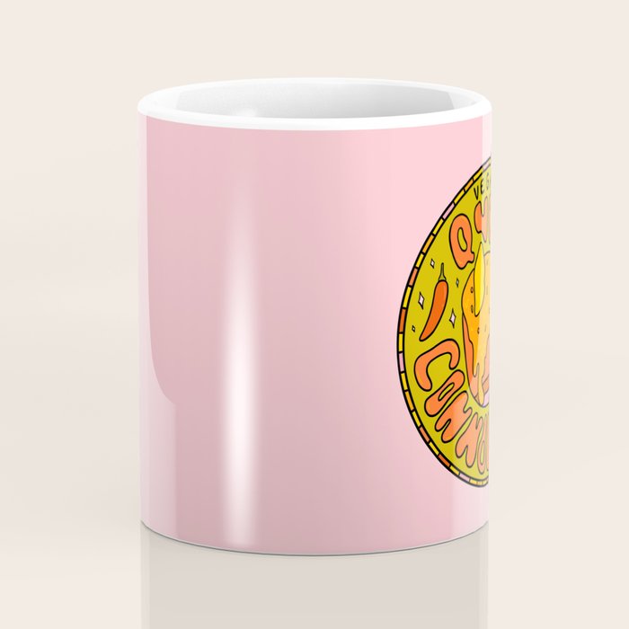 Vegan Queso Connoisseur Coffee Mug Gallery Image 4