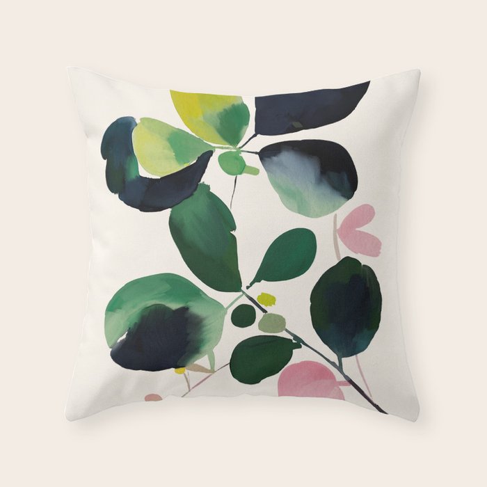 Botanic Form II Throw Pillow Gallery Image 6