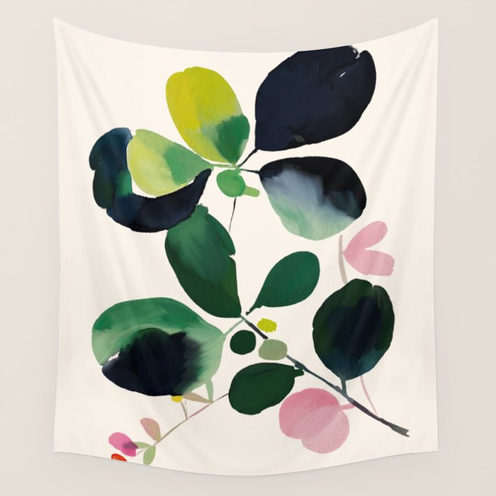 Botanic Form II Wall Tapestry Gallery Image 4