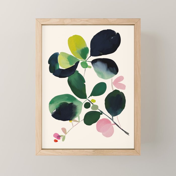 Botanic Form II Mini Art Print Gallery Image 1