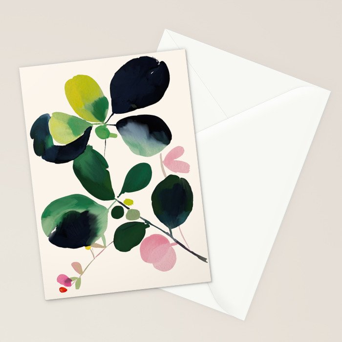 Botanic Form II Stationery Card Gallery Image 2