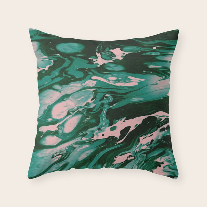 MEET ME IN THE WOODS Throw Pillow Gallery Image 1