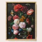 Jan Davidsz. de Heem "Still Life with Flowers in a Glass Vase" Serving Tray Gallery Image 1
