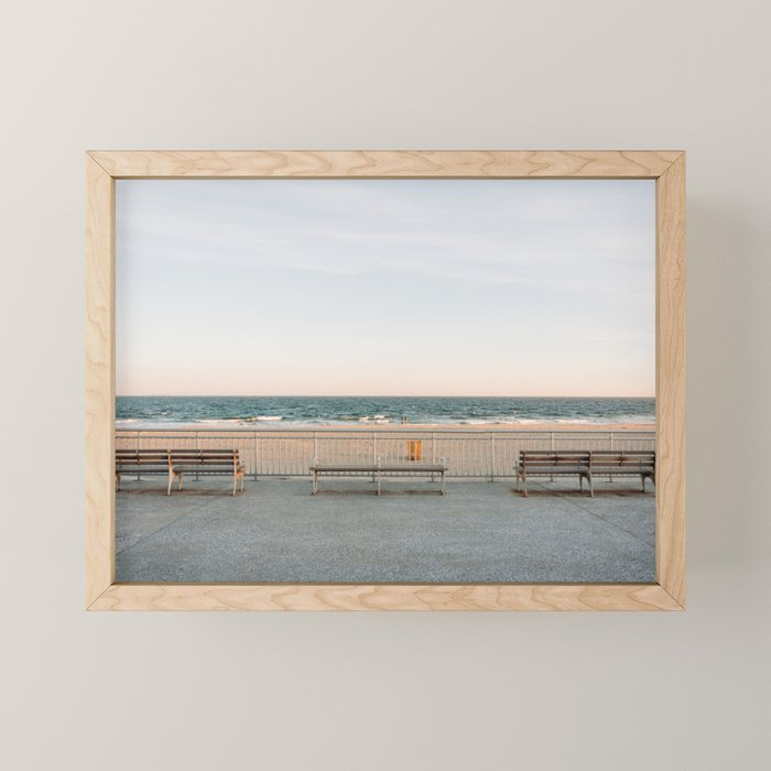 Rockaway Boardwalk 02 Mini Art Print Gallery Image 1
