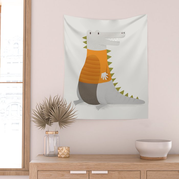 Kiddie Kangaroo Wall Tapestry Gallery Image 2