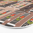 New York City Christmas Bath Mat Gallery Image 3