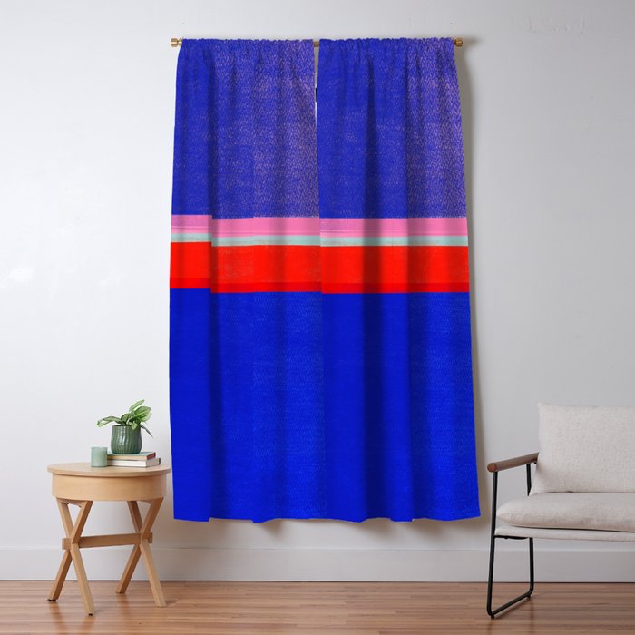 stripe study 48 Window Curtain Gallery Image 5