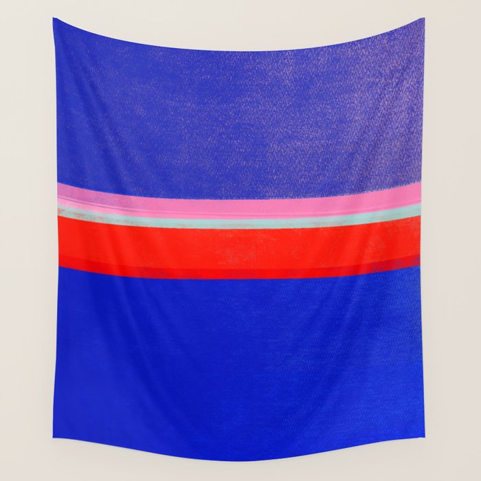 stripe study 48 Wall Tapestry Gallery Image 1