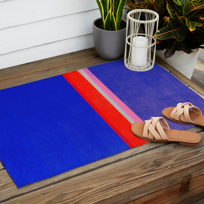 stripe study 48 Outdoor Rug Gallery Image 2