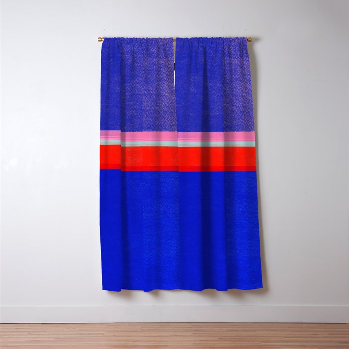stripe study 48 Window Curtain Gallery Image 3