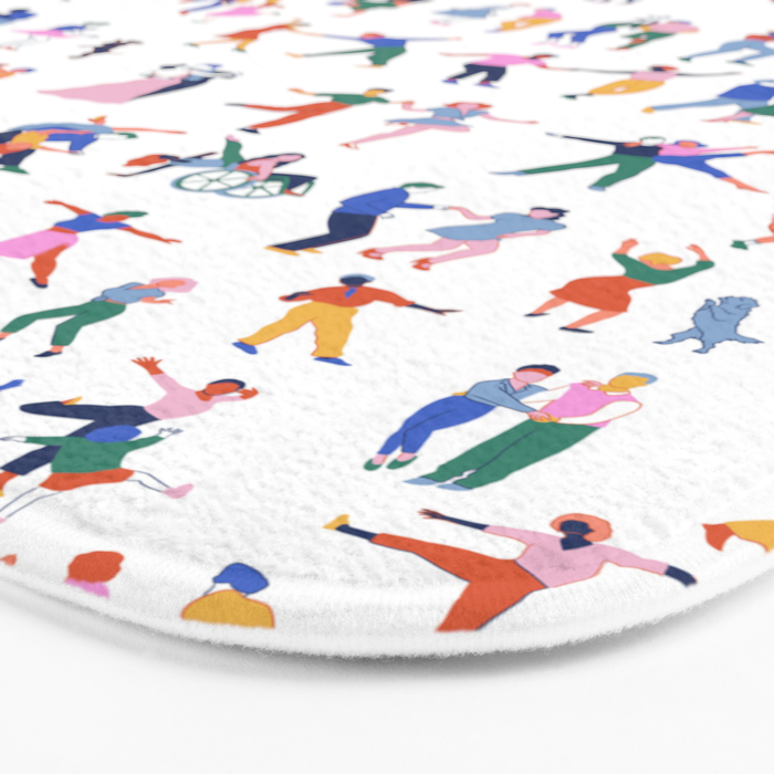 The Evolution of Dance Bath Mat Gallery Image 3