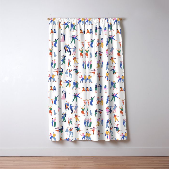 The Evolution of Dance Window Curtain Gallery Image 3