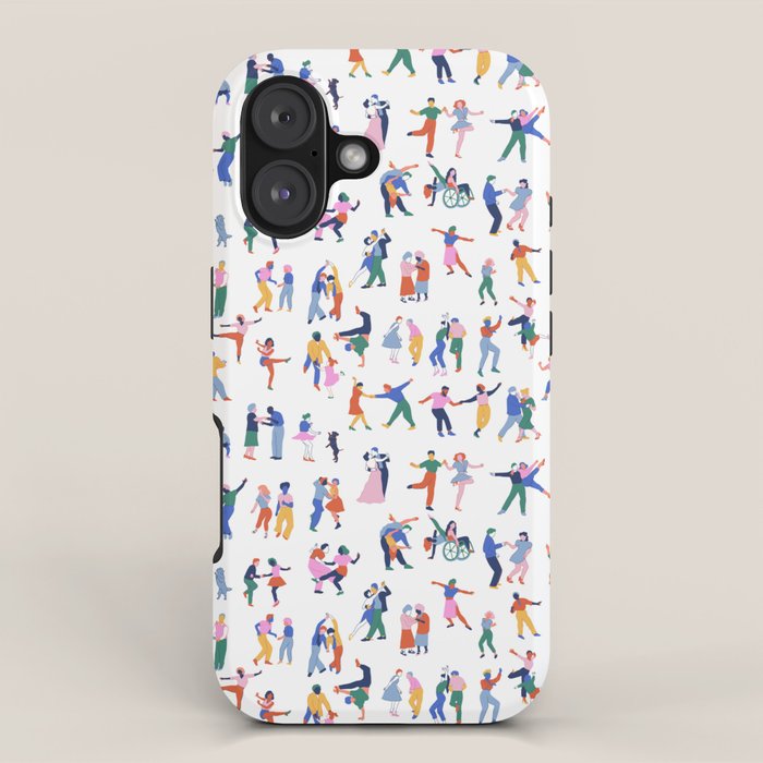 The Evolution of Dance iPhone Case Gallery Image 1