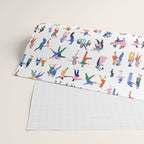 The Evolution of Dance Wrapping Paper Gallery Image 2