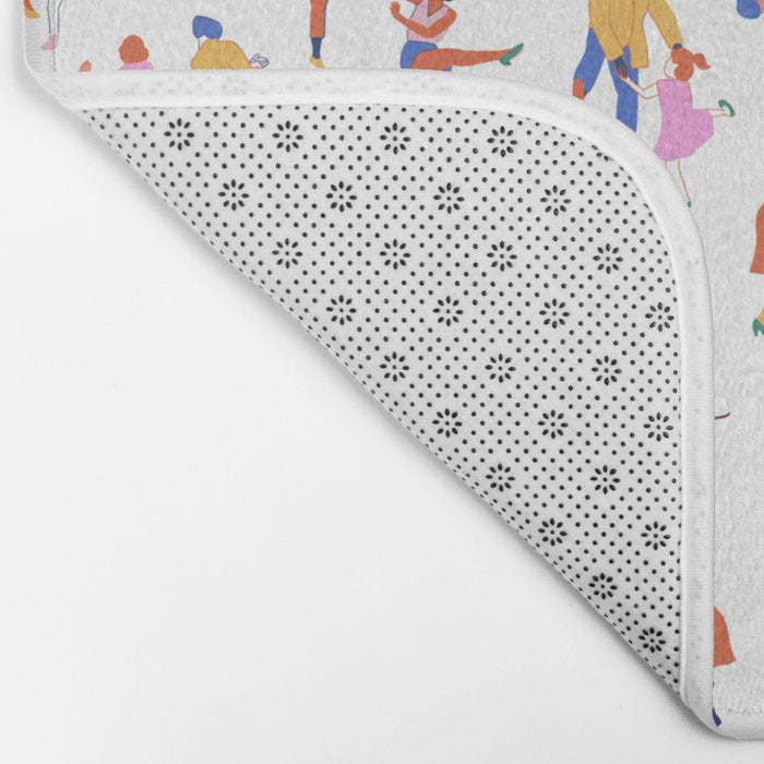 The Evolution of Dance Bath Mat Gallery Image 2