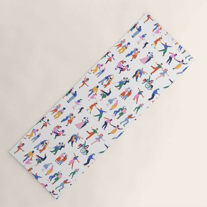 The Evolution of Dance Yoga Mat Gallery Image 1