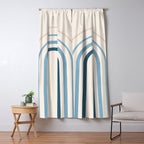 minimal geometric art 4 Window Curtain Gallery Image 5