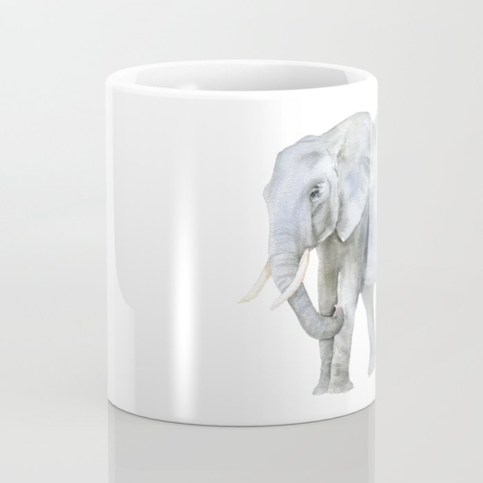 Mother and Baby Elephants Coffee Mug Gallery Image 4