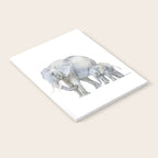 Mother and Baby Elephants Notebook Gallery Image 2