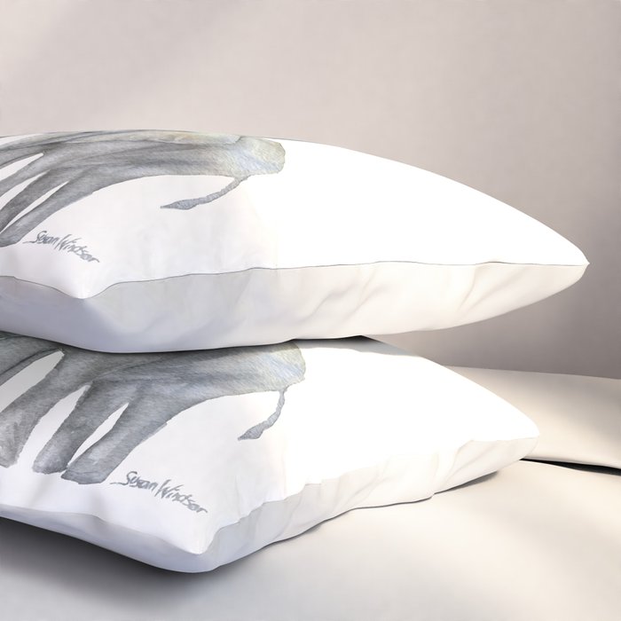 Mother and Baby Elephants Pillow Sham Gallery Image 3