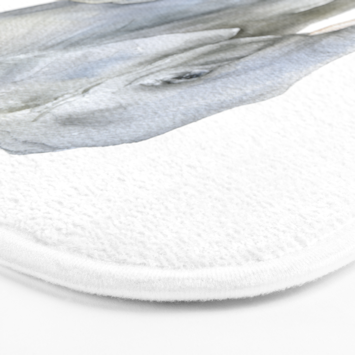 Mother and Baby Elephants Bath Mat Gallery Image 3