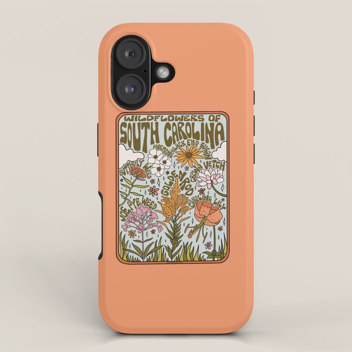South Carolina Wildflowers iPhone Case Gallery Image 1