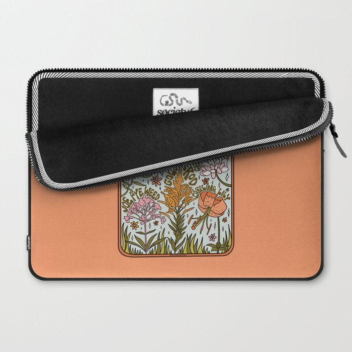 South Carolina Wildflowers Laptop Sleeve Gallery Image 2