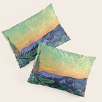 Couple Walking among Olive Trees, Vincent Van Gogh Pillow Sham Gallery Image 3
