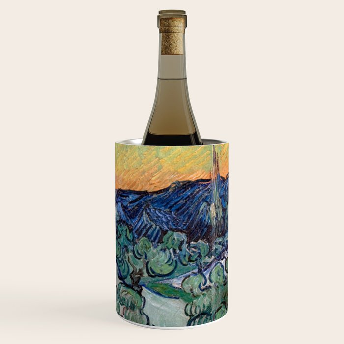 Couple Walking among Olive Trees, Vincent Van Gogh Wine Chiller Gallery Image 3