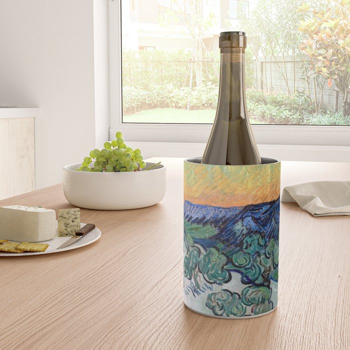 Couple Walking among Olive Trees, Vincent Van Gogh Wine Chiller Gallery Image 4