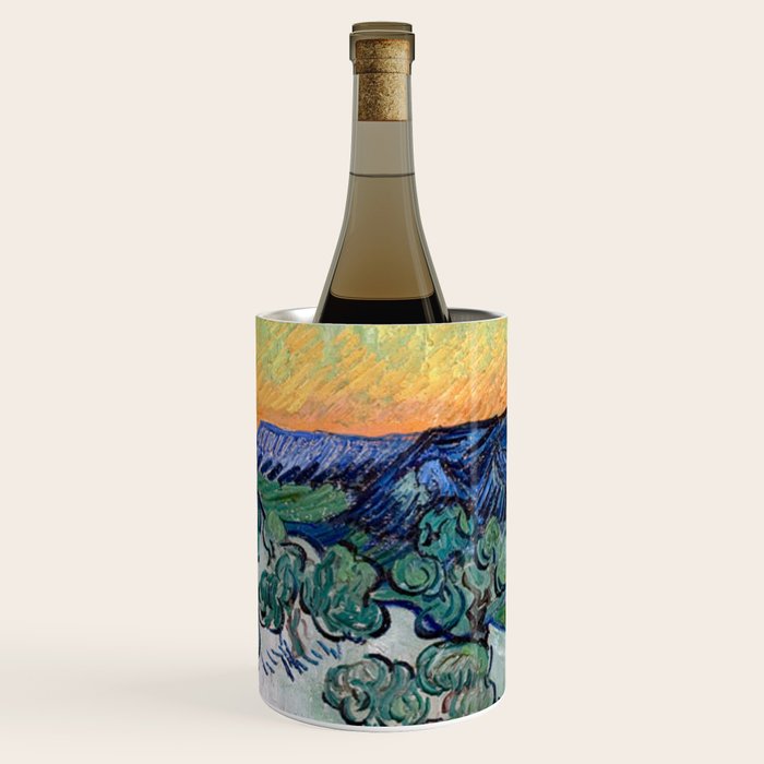 Couple Walking among Olive Trees, Vincent Van Gogh Wine Chiller Gallery Image 1