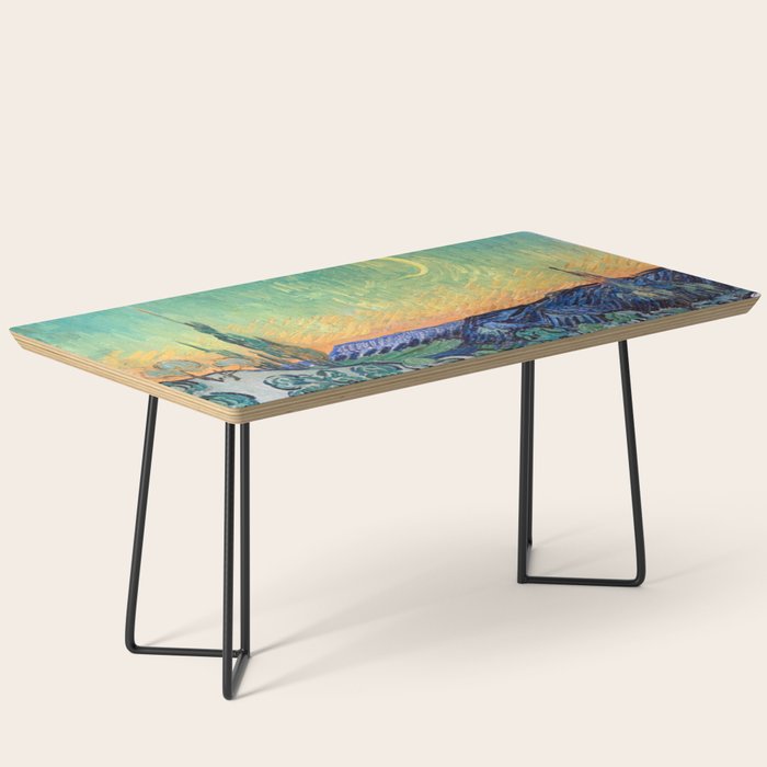 Couple Walking among Olive Trees, Vincent Van Gogh Coffee Table Gallery Image 1