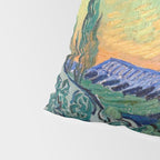 Couple Walking among Olive Trees, Vincent Van Gogh Pillow Sham Gallery Image 4