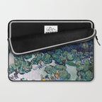 Couple Walking among Olive Trees, Vincent Van Gogh Laptop Sleeve Gallery Image 2
