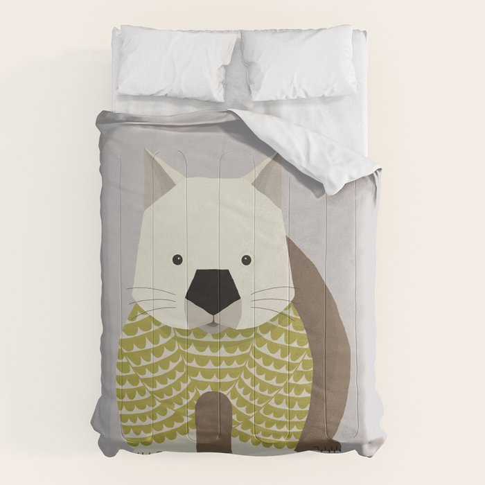 Whimsical Wombat Comforter Gallery Image 1