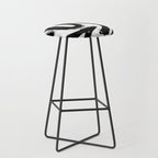 Black and White Abstract Pattern 1: A minimal black and white pattern by Alyssa Hamilton Art Stool Gallery Image 1