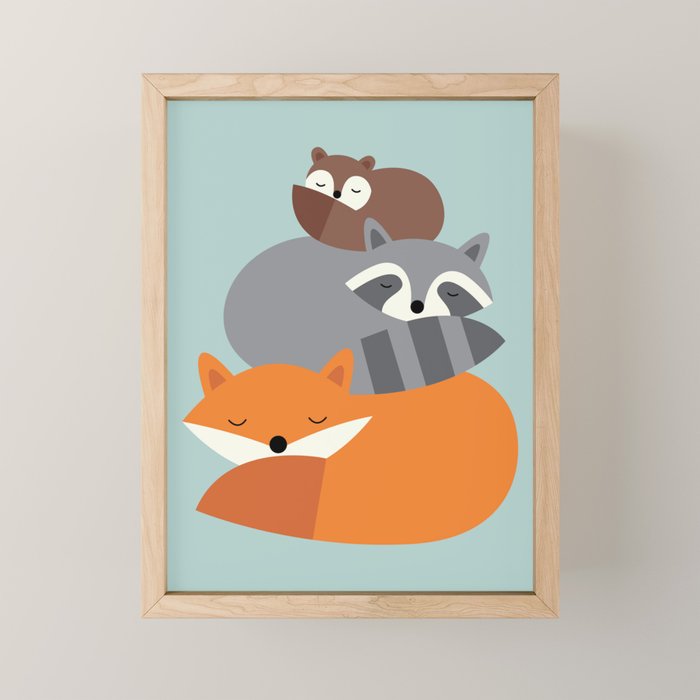 Dream Together Mini Art Print Gallery Image 1