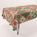 Hand-drawn Quilt #5 Tablecloth Gallery Image 1