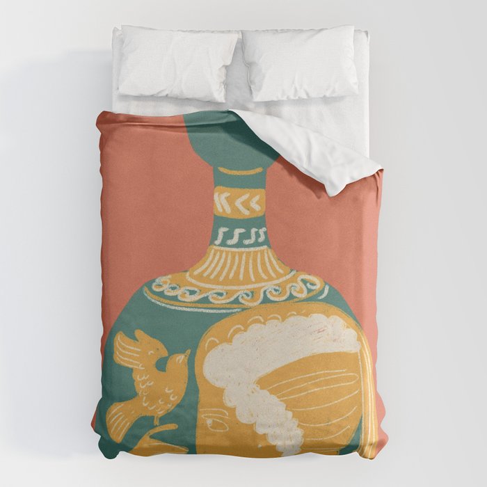 Ancient vase  Duvet Cover Gallery Image 6