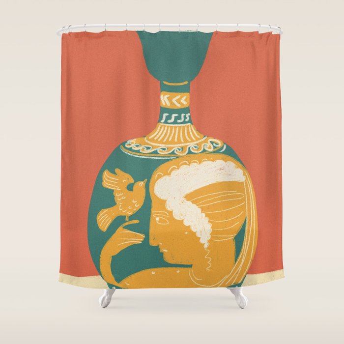 Ancient vase  Shower Curtain Gallery Image 1