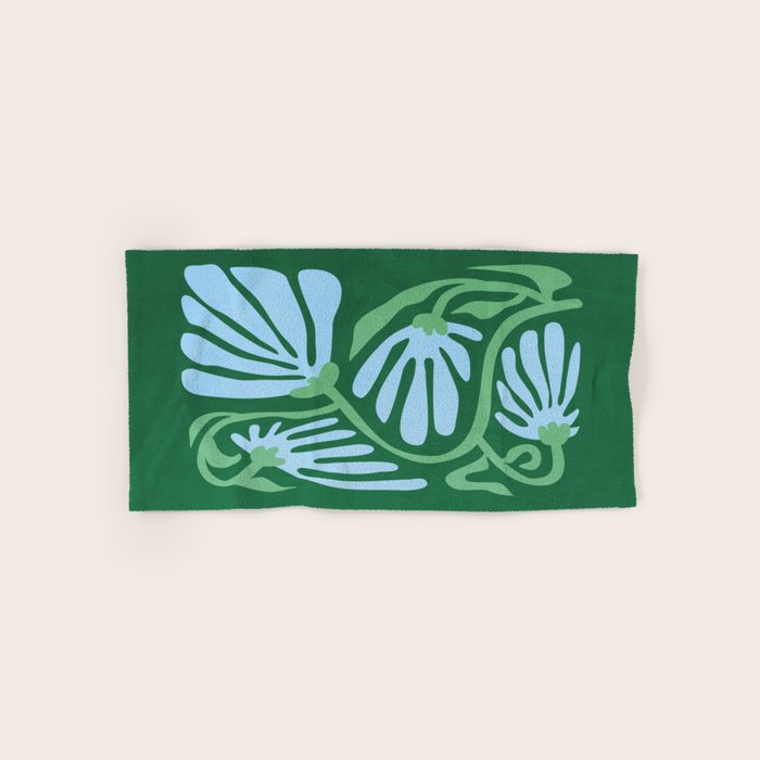 Moonstone & Crusoe: Les Fleurs | Flower Market Color Series 01 Bath Towel Gallery Image 1