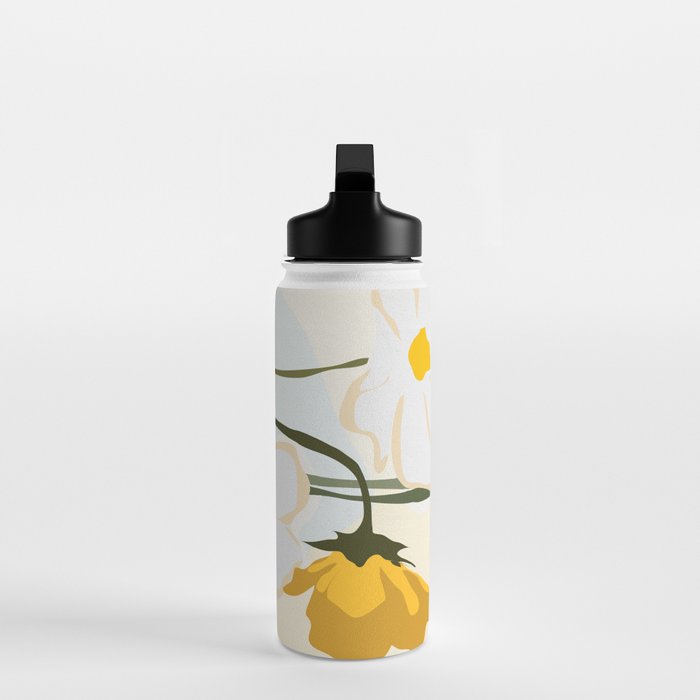 yellow flowers Water Bottle Gallery Image 3